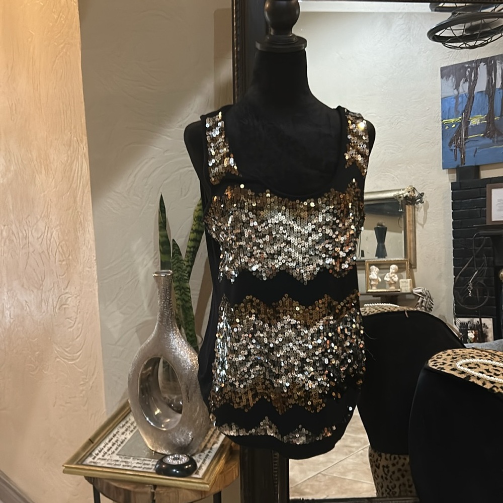 Sequined top